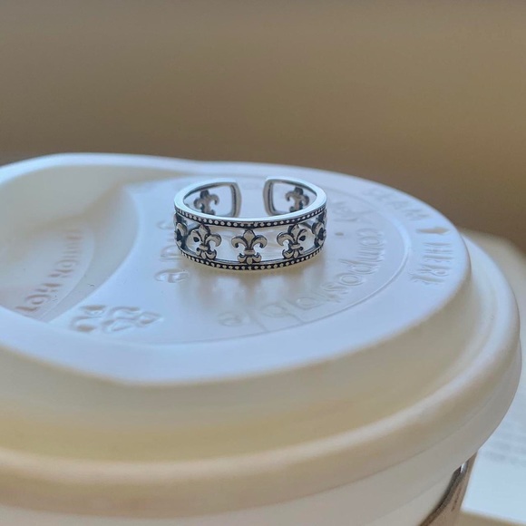 Silver ring, sterling silver ring, silver stacking ring, stacking silver ring - Picture 7 of 11